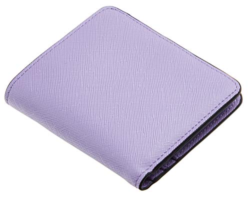Toughergun Womens Rfid Blocking Small Compact Bifold Leather Pocket Wallet Ladies Mini Purse With Id Window (Ch Light Purple) #TOP2