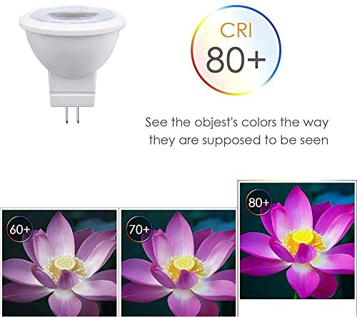 Makergroup Mr11 Gu4.0 Bi-Pin Led Light Bulb 3W 12Vac/Dc Low Voltage Led Spotlights Warm White 2700K-3000K For Outdoor Landscape Lighting And Indoor Recessed/Track Lights 6Pcs #TOP6