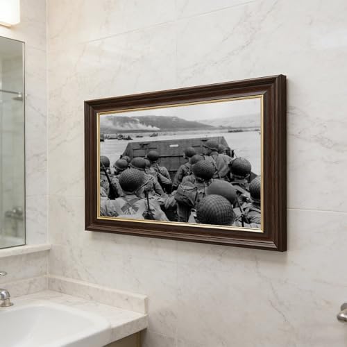 Tableau Omaha Beach de qualité supérieure sur cadre 50x75 - 5