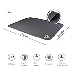 Fotouzy Plastic Cutting Boards with Food Icons, Set of 4, Flexible Cutting Mats with Hole, BPA-Free, Non-Slip and Dishwasher Safe, Modern Neutral Colors - Image 3