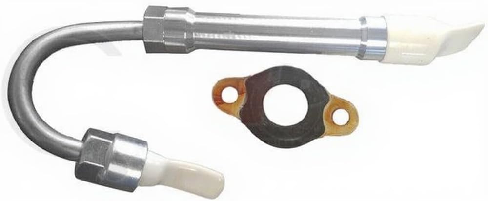 Profleet High Pressure Fuel Injector Line Kit, Stainless Steel Cylinder 4-6 High Pressure Fuel Line & Seal Set for Det Diesel DD13 DD15 Engines of Heavy Duty Trucks, Replaces DDE A4700781710