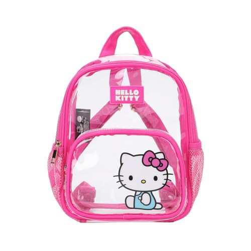 Bioworld Hello Kitty Sitting Character Adult 11 Clear Mini Backpack