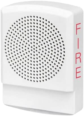 WHEELOCK ELSPKW - Fire Speaker 25V / 70V (White High Fidelity Speaker)