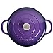 Crock-Pot Artisan Enameled Cast Iron Braiser W/Lid, 5 Quart, Lavender Purple