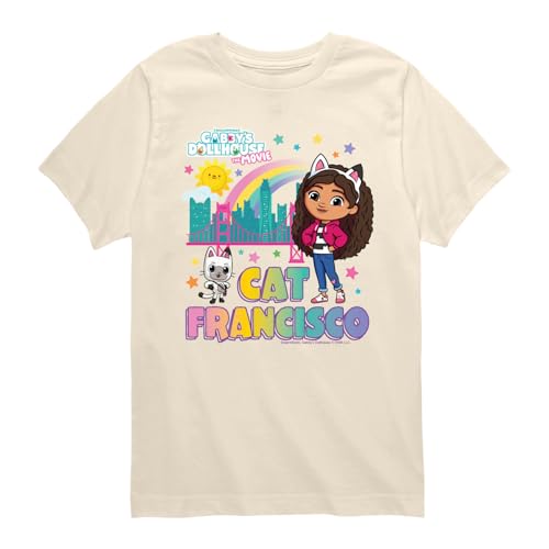 Gabby'S Dollhouse - Cat Francisco - Youth Short Sleeve Graphic T-Shirt