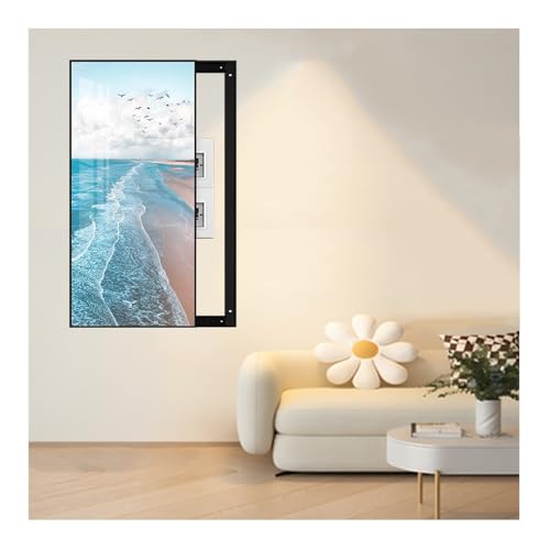 Tapar cuadro eléctrico feo con la cubierta de panel de disyuntor decorativa para pared