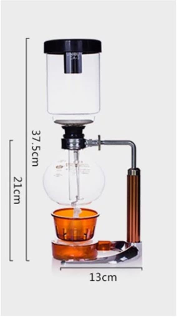 Siphon Coffee Pot, Vacuum Manual Brewing Household Glass Siphon Pot Manual Coffee Maker Coffee Set