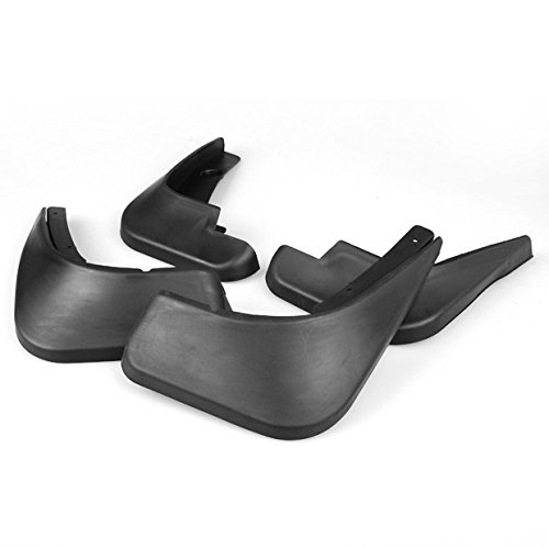 New 4Pcs Black Abs Mud Flaps Splash Guards Fender Front + Rear For 09 10 11 12 13 14 15 Chevy Cruze #TOP1
