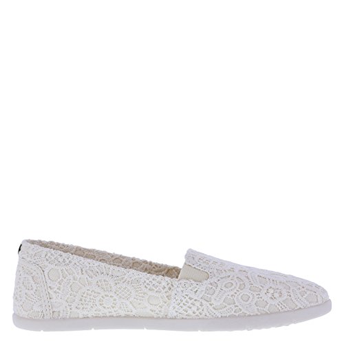 Airwalk Women'S Cream Floral Crochet Women'S Dream Slip-On 8 Regular thumb #1