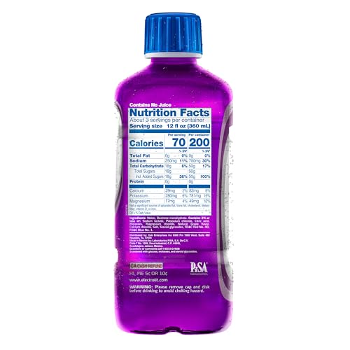 Electrolit Hydration Electrolyte Drinks, Sports Beverages with Electrolytes 6 Pack (Grape) - Image 4