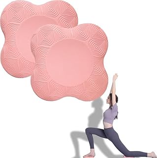 2PCS Yoga Knee Pads, Cushion Extra Thick and Durable Kneeling Pad for Knees Elbows Wrist Hands Head,Yoga Knee Pad Cushion for Pilates