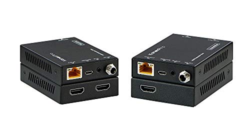 Kanex Pro 50M 4K 18Gbps HDMI Extender, HDR, UHD, 164 feet, Power Over Cable, Black