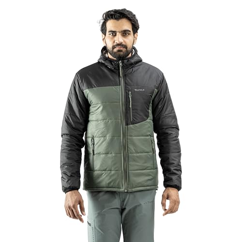 Image of Tripole Boreal Winter and Snow Jacket | Water Repellent Hooded Insulated Jacket for Trekking, Hiking & Travel | Minus 5 Degree Comfort