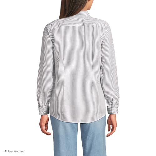 Image of Lands' End Women's Pinwale Cord Long Sleeve Shirt