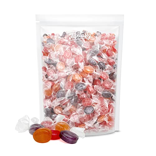 Funtasty Assorted Fruit Drops Hard Candy, Bulk Pack 4 Pounds #TOP14