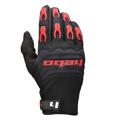 Gants moto Enduro Baggy Rouge Taille L He1129 pour pilote tout-terrain