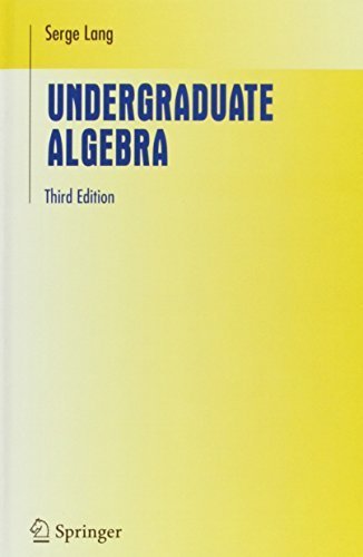 Algebra (3rd Edition) by Serge Lang
