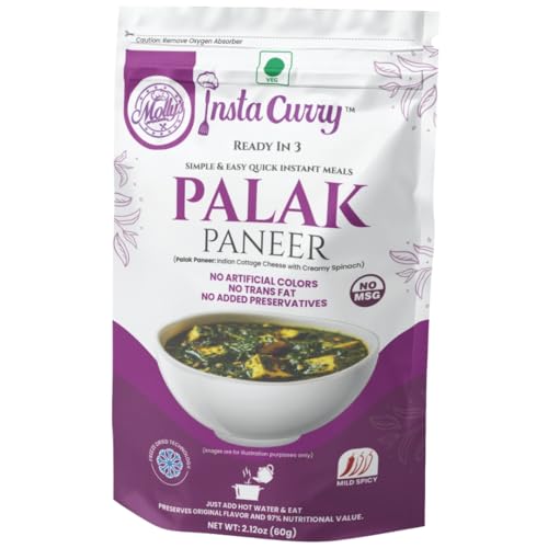 Insta Curry Palak Paneer - Ready To Eat Indian Food