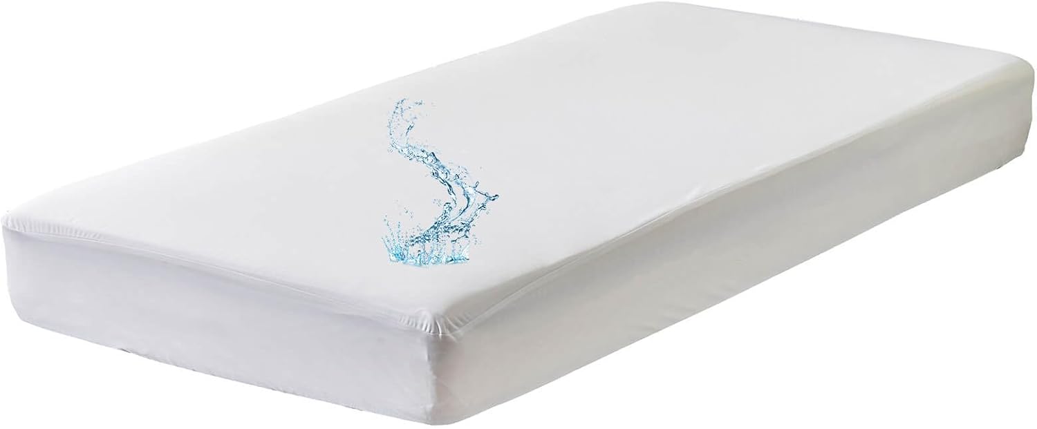 Kingnex Waterproof RV Bunk Mattress Protector for Narrow