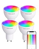 MULTICOLOR, REGULABLE Y BRILLO: ajuste fácilmente el color, el brillo (1% - 100%) y la temperatura del color (2700K-6500K) de cada bombilla LED inteligente Yeelight a través de la intuitiva aplicación YEELIGHT. Con 16 millones de colores, para satisfacer sus diversas expectativas.