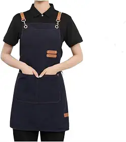 Avental Profissional de Lona Premium – Cozinha, Churrasco, Restaurante, Bar e Estética