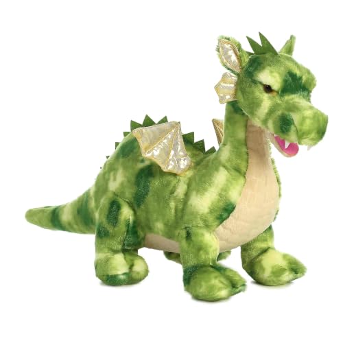 Aurora® Ferocious Dinos & Dragons Vollenth The Green™ Stuffed Animal - Prehistoric Fun - Cuddly Companions - Green 16.5 Inches