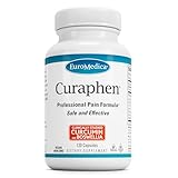 EuroMedica Curaphen - Curcumin Supplement for Circulation & Endorphin Support - Support for Occasional Discomfort - Aids Healthy Muscles - 120 Capsules