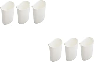 FOMIYES 6pcs Rolling Cart Storage Bucket Versatile Hanging Basket for Household Organizing Material Space-saving Design for Beauty Salons and Small Rooms