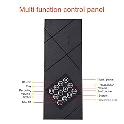 HMTOHL Piano roulé à la Main 88 Touches connectables écouteurs Audio Silicone Portable Pliant Piano électronique léger - Les Beatles, Paul McCartney, John Lennon, RIngo Starr, George Harrison HMTOHL Piano roulé à la Main 88 Touches connectables écouteurs Audio Silicone Portable Pliant Piano électronique léger – Image 2