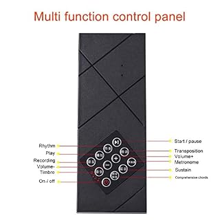 HMTOHL Piano roulé à la Main 88 Touches connectables écouteurs Audio Silicone Portable Pliant Piano électronique léger - Les Beatles, Paul McCartney, John Lennon, RIngo Starr, George Harrison HMTOHL Piano roulé à la Main 88 Touches connectables écouteurs Audio Silicone Portable Pliant Piano électronique léger – Image 2