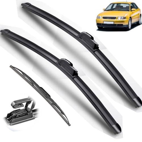 Balais essuie-glace Audi A3 8L avec fixation J-Hook pour un essuyage silencieux