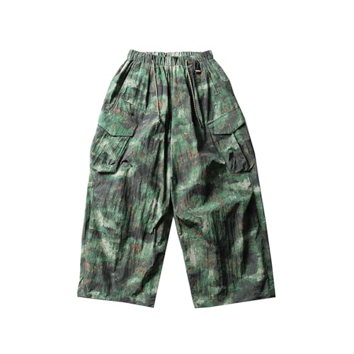 Men's Pants Functional Work Relaxed Straight-Leg Multi-Pocket Casual Pants for Men