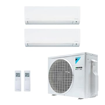 Ar-condicionado Multi Split Inverter 18000 Btus Daikin Quente e Frio (2 Evap. Hw 9000) 220v
