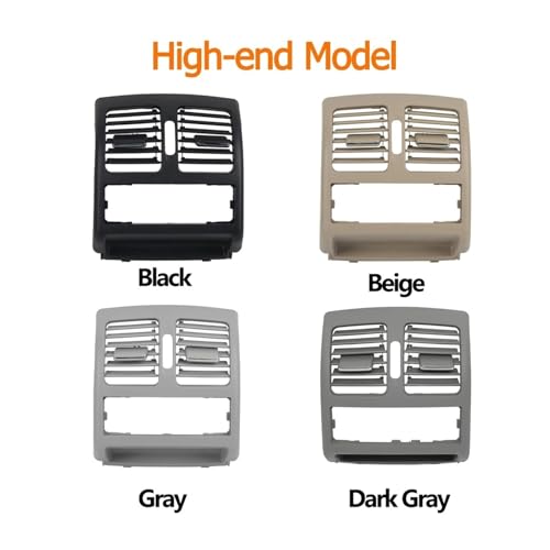 Rejilla de ventilación trasera beige para Mercedes Clase C E W204 W207 3