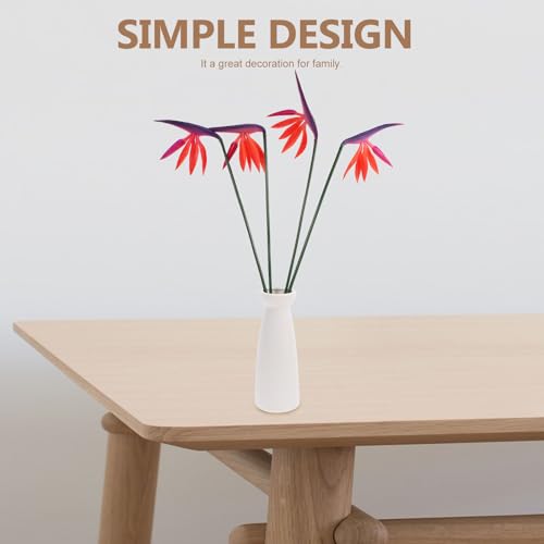 Flores artificiales decorativas de PU ramilletes para jarrones de salón y bodas 5