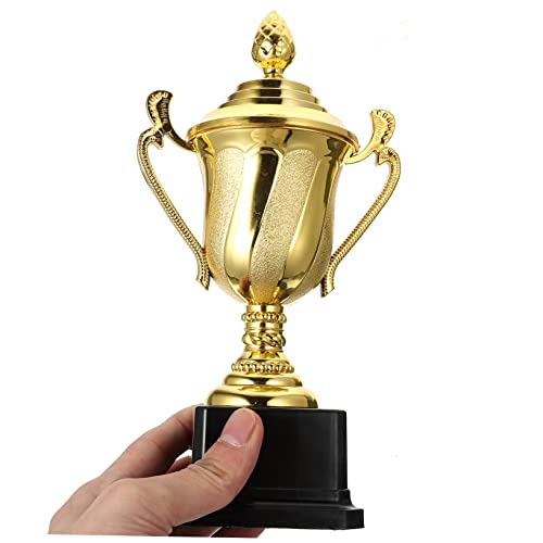 Amosfun 2 Peças Troféu De Competição Troféu De Prêmio Troféu De Vencedor Da Copa Troféu De Futebol C
