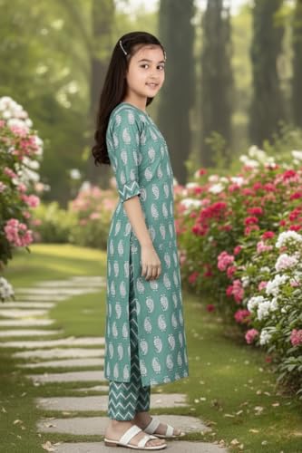Image of Girls Girls Kurta Set
