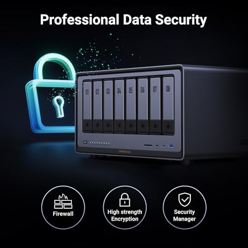Image of UGREEN NAS DXP8800 Plus 8-Bay Desktop NAS,Network Attached Storage (Diskless) Bundle LinkStation eGPU Dock with 850W Power Supply, Compatible with GPUs Like NVIDIA /AMD /Intel for Laptops /Ha