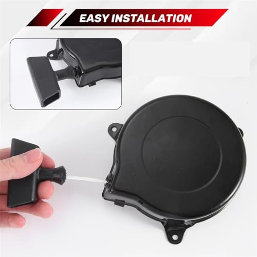 Démarreur à rappel à traction fluide pour tondeuse Briggs & Stratton