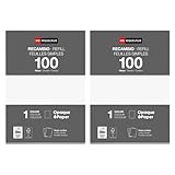 Miquelrius - Blocs de recambio, 200 hojas sueltas punteadas dots, Papel opaco 90 g/m², Recambio hojas A4 sin perforar para carpeta de anillas o archivadores, Material escolar para la vuelta al cole