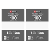 Miquelrius – Nachfüllblock, 200 lose gepunktete Blätter (Dots), Undurchsichtiges Papier 90 g/m², A4-Nachfüllblätter ungebohrt für Ringbücher oder Ordner, Schulmaterial