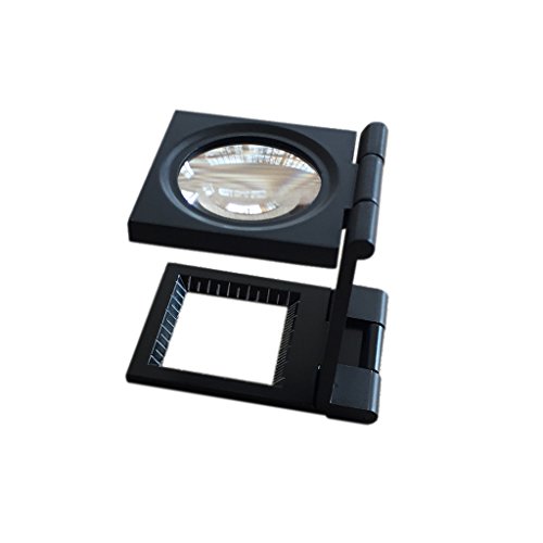Mini Loupe Pliable Avec LED - Loupe Compte-Fils 10X Pour Lecture, Réparation, Hobby Et Artisanat