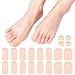 Produktbild 10 Stück Silikon Zehenkappen, Soft Gel Zehenschutz Zehenschoner, Zehenschoner Weiches Silikon, Schutz vor Blasen Hühneraugen und Hammer Zehen, für Damen und Herren, 3 Verschiedene Größen, Hautfarbe