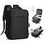 B04-black (Vacuum Backpack With Pump)
