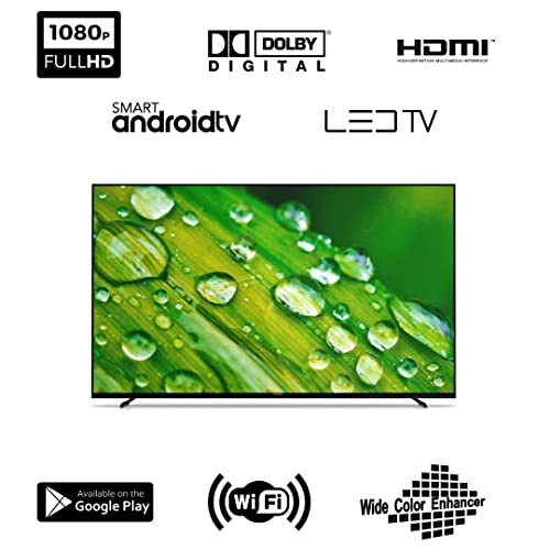 Image of TRUSENSE 80 cm (32 Inch) TS 3200 Premium (1 GB RAM) | 1080P Full HD Smart Android TV | Bezel-Less LED | (Black)