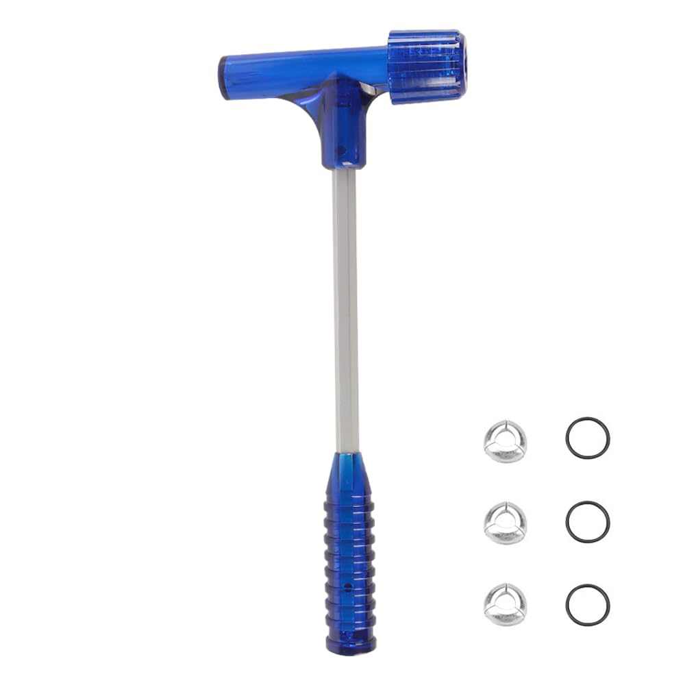 Martello estrattore con Tre Set di Utensili per la rimozione Manuale, Sicurezza, Professionale, Multifunzionale, per riparazioni, Officina, Blu