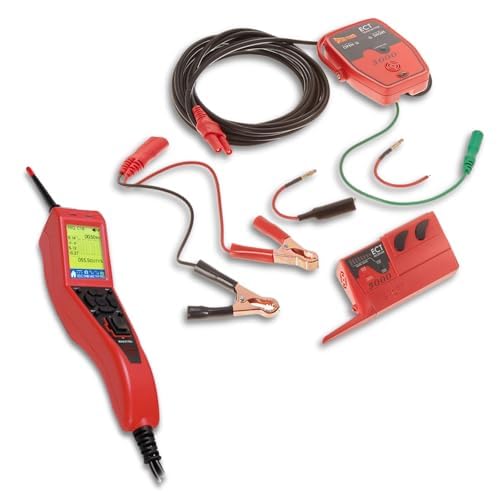 Activación de positivo y masa con kit diagnóstico eléctrico Maestro y ECT3000B comprobador 12V