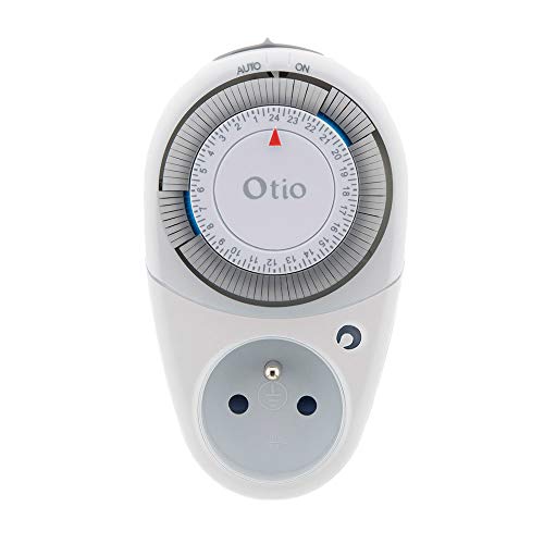 Otio Programmateur Quotidien T-10 Blanc interrupteur horaire mecanique - 3
