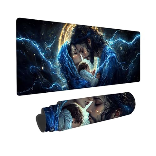 Tapis de souris de jeu XXL 800x300 mm un accessoire de bureau parfait pour femme et enfant