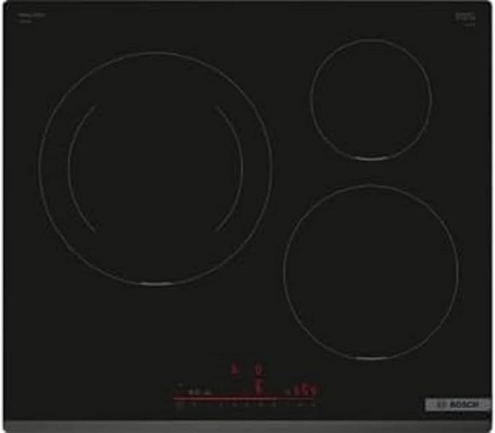Bosch PIJ631HB1E, Induction hob, Series 6, 3 burner, 60 cm, Black